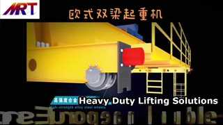 Double Girder Overhead Crane for workshop hoisting heavy duty customized