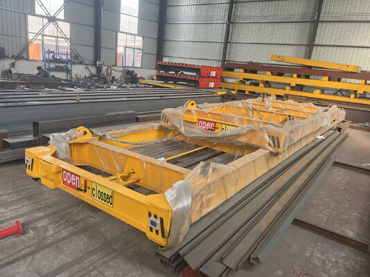 Wire Rope Hoist Container Lifting Spreader Compact Overload Protection