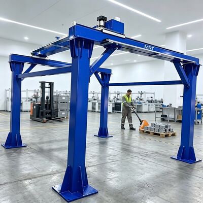 > `Heavy‑load 500‑1000kg gantry truss robot, high rigidity for factory automated material transport & heavy workpiece handling. One‑stop customized industrial robot solutions.`