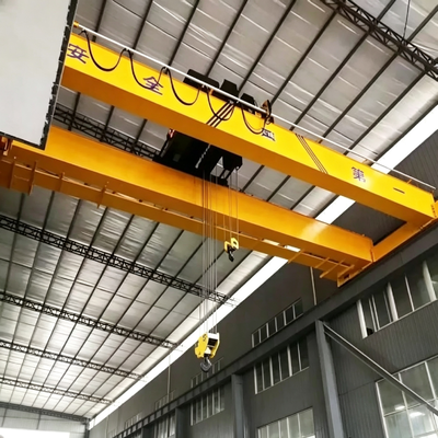 Double Girder Overhead Crane for industrial site handling compact safe customized