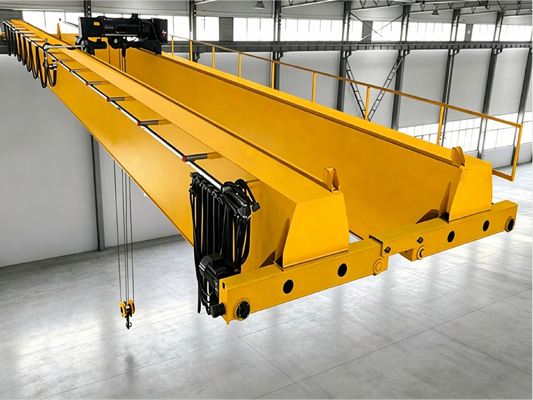 Double Girder Overhead Crane for machining workshop handling low failure reliable