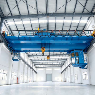 1. Reliable Double Girder Bridge Crane Industrial Overhead Crane for Heavy Material Lifting Applications