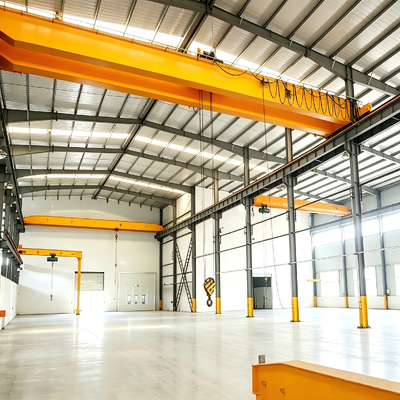 43t heavy duty framework intelligent fault prompt Double Girder Overhead Crane for oversized module hoisting heavy‑duty manufacturing workshop handling operations