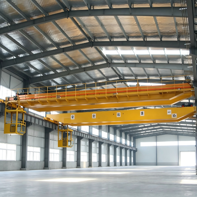 43t heavy duty framework intelligent fault prompt Double Girder Overhead Crane for oversized module hoisting heavy‑duty manufacturing workshop handling operations