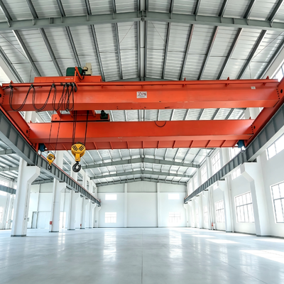 Industrial Double Girder Bridge Crane Stable Operation for Manufacturing Plant Use