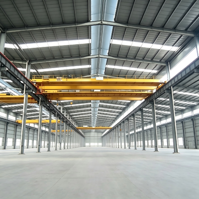 Double Girder Overhead Crane High Stability Anti Vibration Lifting Machine for Heavy Load Manufacturing Cargo Lifting