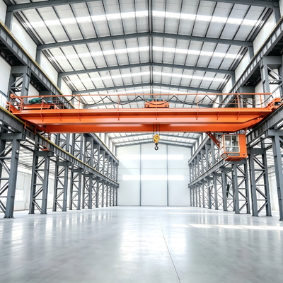 Heavy Load Double Girder Overhead Crane Stable Operation Crane For Warehouse And Workshop Lifting
