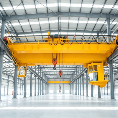Heavy Duty CE Approved Double Girder Overhead Crane for Metallurgy Workshop Material Lifting