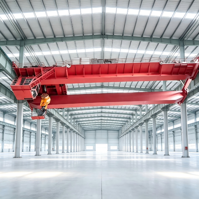 Heavy Duty CE Approved Double Girder Overhead Crane for Metallurgy Workshop Material Lifting