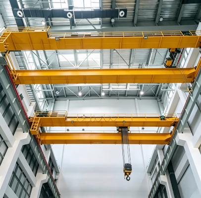 Heavy Load Double Girder Overhead Crane Stable Operation Crane For Warehouse And Workshop Lifting