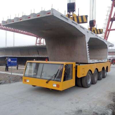 High precision moving heavy load Self-propelled Modular Transporter for petrochemical skid transport