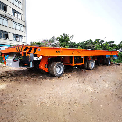 High stability flexible combined Self-propelled Modular Transporter for power plant component handling