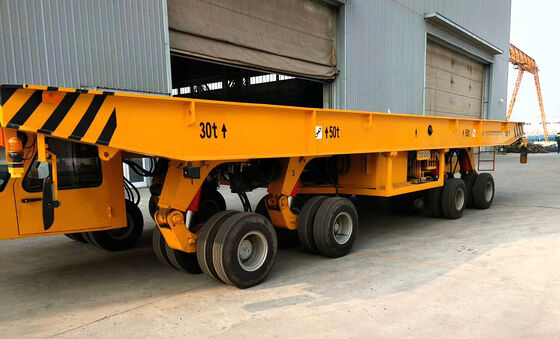 Large capacity synchronized moving Self-propelled Modular Transporter for petrochemical module installation