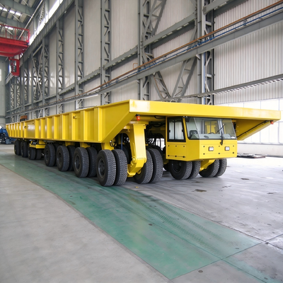 Heavy load steerable modular Self-propelled Modular Transporter for heavy industry equipment transportation