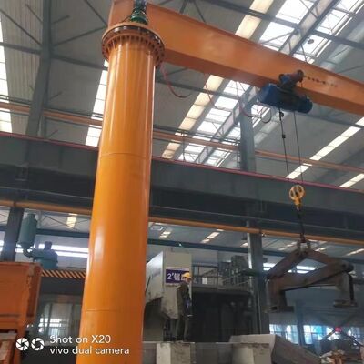 Cabin Control Overhead And Gantry Crane Post Mounted Jib Crane 2 Tons