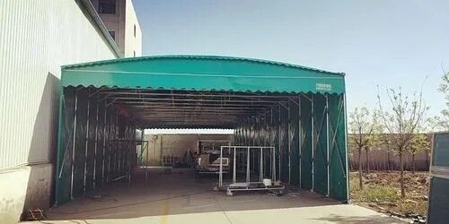 OEM Rigid Landfill Steel Structure Canopy For Buildings And Projects