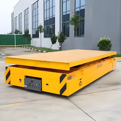 Industrial Electric Transfer Cart for factory internal goods circulation easy maintenance heavy duty omnidirectional steering