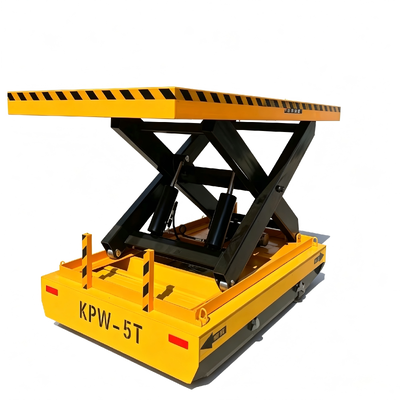 Industrial Electric Transfer Cart for factory internal goods circulation easy maintenance heavy duty omnidirectional steering