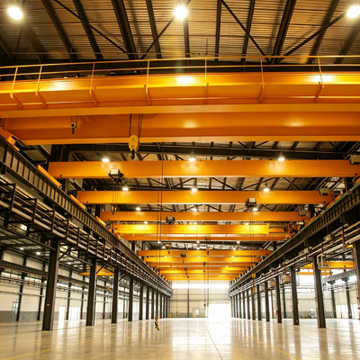 Heavy Load Double Girder Overhead Crane Stable Operation Crane For Warehouse And Workshop Lifting