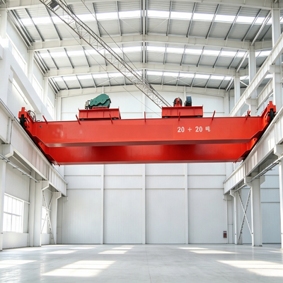 1. Industrial Double Girder Bridge Crane Customized Span Lifting Machine For Manufacturing Plant