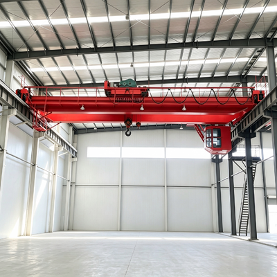 Heavy Load Double Girder Overhead Crane Stable Operation Crane For Warehouse And Workshop Lifting