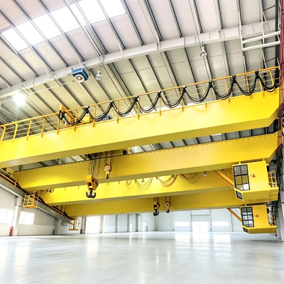 43t heavy duty framework intelligent fault prompt Double Girder Overhead Crane for oversized module hoisting heavy‑duty manufacturing workshop handling operations