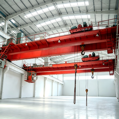Heavy Duty Double Girder Overhead Crane Custom Designed for Workshop and Steel Plant Lifting