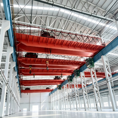 Heavy Duty Double Girder Overhead Crane Custom Designed for Workshop and Steel Plant Lifting