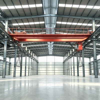 Double Girder Overhead Crane | Heavy Duty Workshop Lifting Crane for Industrial Material Handling