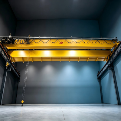 Custom Double Girder Overhead Crane High Rigidity for Manufacturing Warehouse Lifting Work
