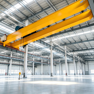 Durable Heavy Load Double Girder Overhead Crane for Industrial Plant Bulk Material Processing