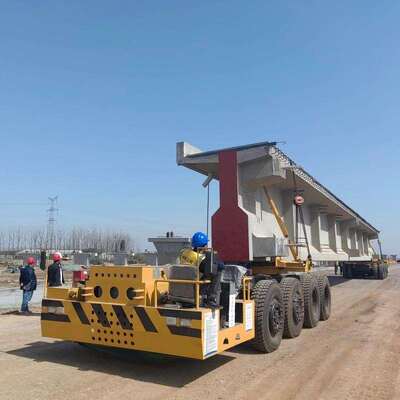 Heavy duty remote controlled Self-propelled Modular Transporter for heavy industry equipment transportation  >