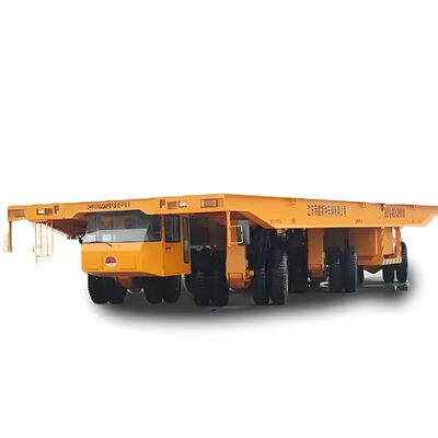 High precision moving heavy load Self-propelled Modular Transporter for petrochemical skid transport