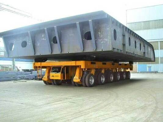 120ton to 300ton SPMT modular transporter series parallel combination for bridge girder and industrial module transport CE ISO